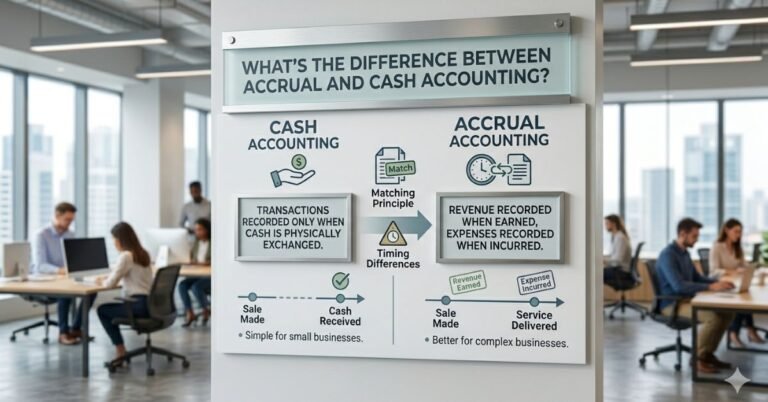 What’s the Difference Between Accrual and Cash Accounting?