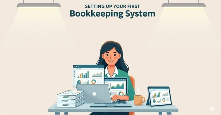 How to Set Up Your First Bookkeeping System – Complete Guide